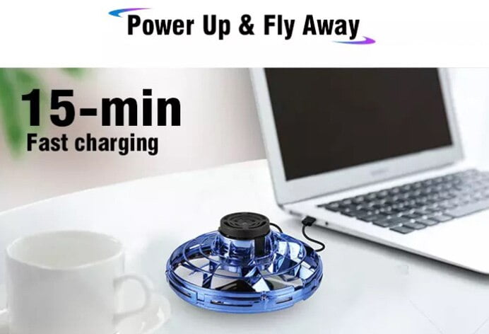 Mini Drone UFO Flynova Flying Fidget Spinner Hand Operated Induction Aircraft Toys for Kids Quadrocopter Dron Juguetes Dropship