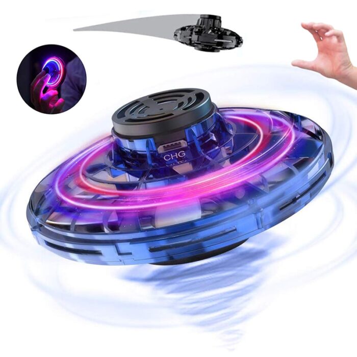 Mini Drone UFO Flynova Flying Fidget Spinner Hand Operated Induction Aircraft Toys for Kids Quadrocopter Dron Juguetes Dropship