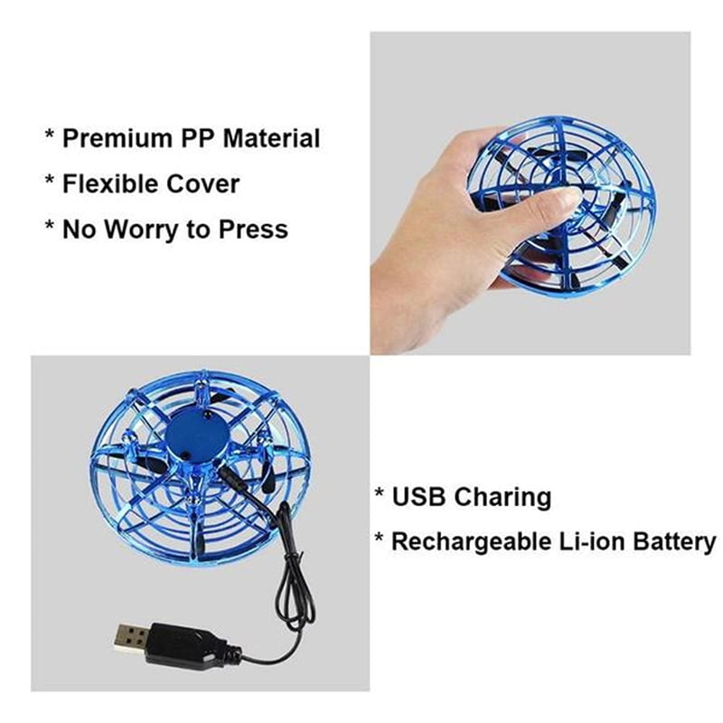 Mini Helicopter UFO RC Drone Infraed Hand Sensing Aircraft Electronic Model Quadcopter flayaball Small drohne Toys For Children